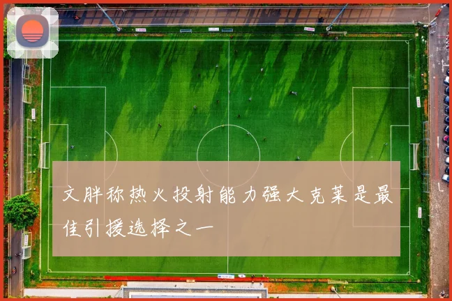 文胖称热火投射能力强大克莱是最佳引援选择之一